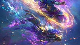 【伤害爆炸】 赛后数据板：Chovy选手打出全场48%的伤害占比，这沙皇是人形自走炮吗？